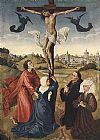 Crucifixion Triptych central panel by Rogier van der Weyden